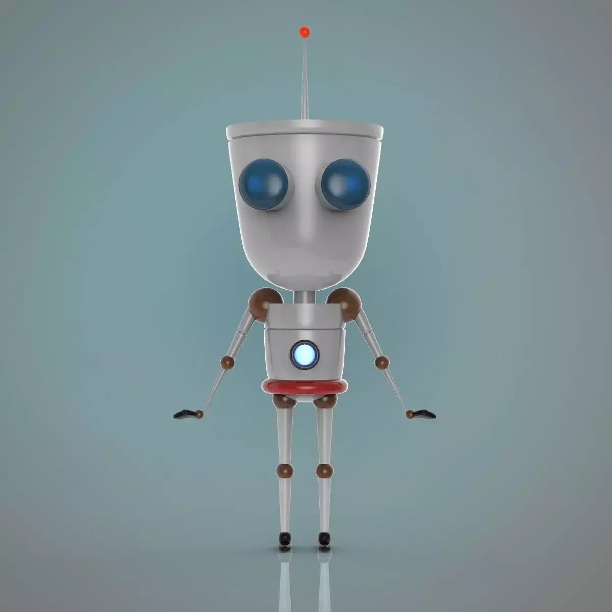 Robot 3D model shop