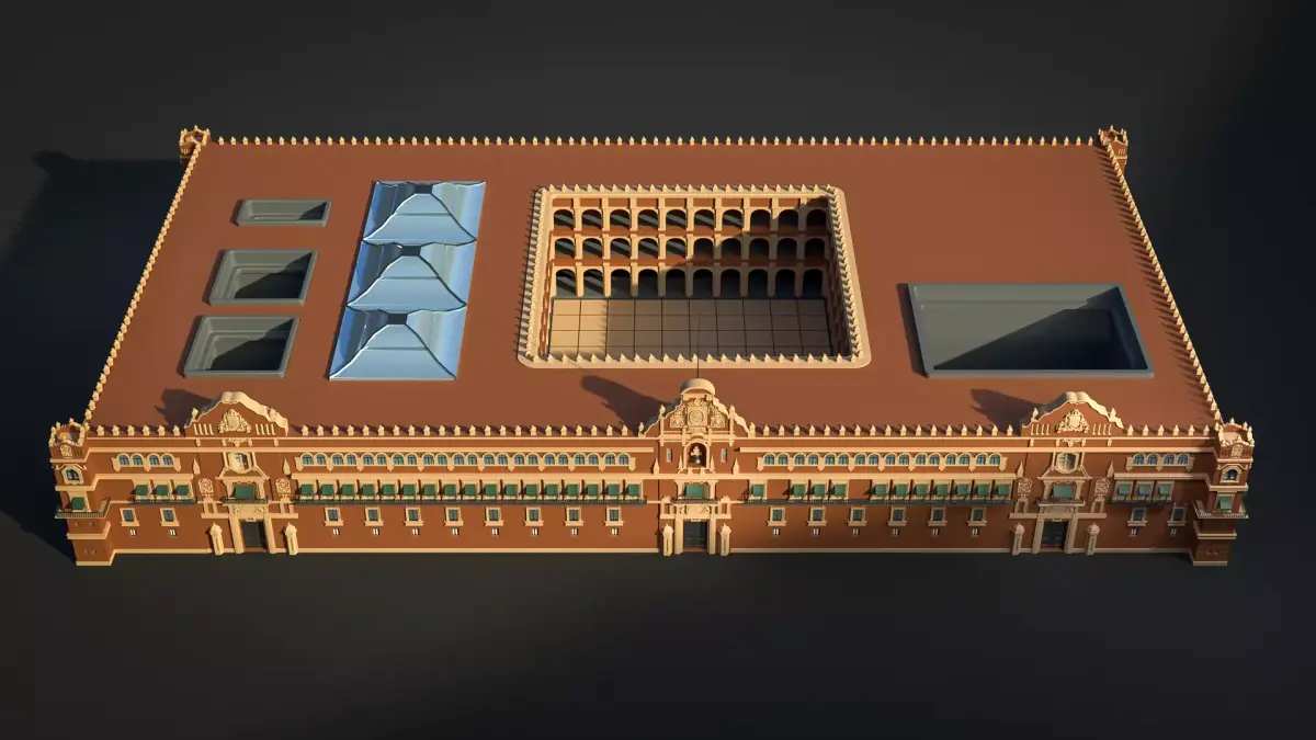 Palace 3D model