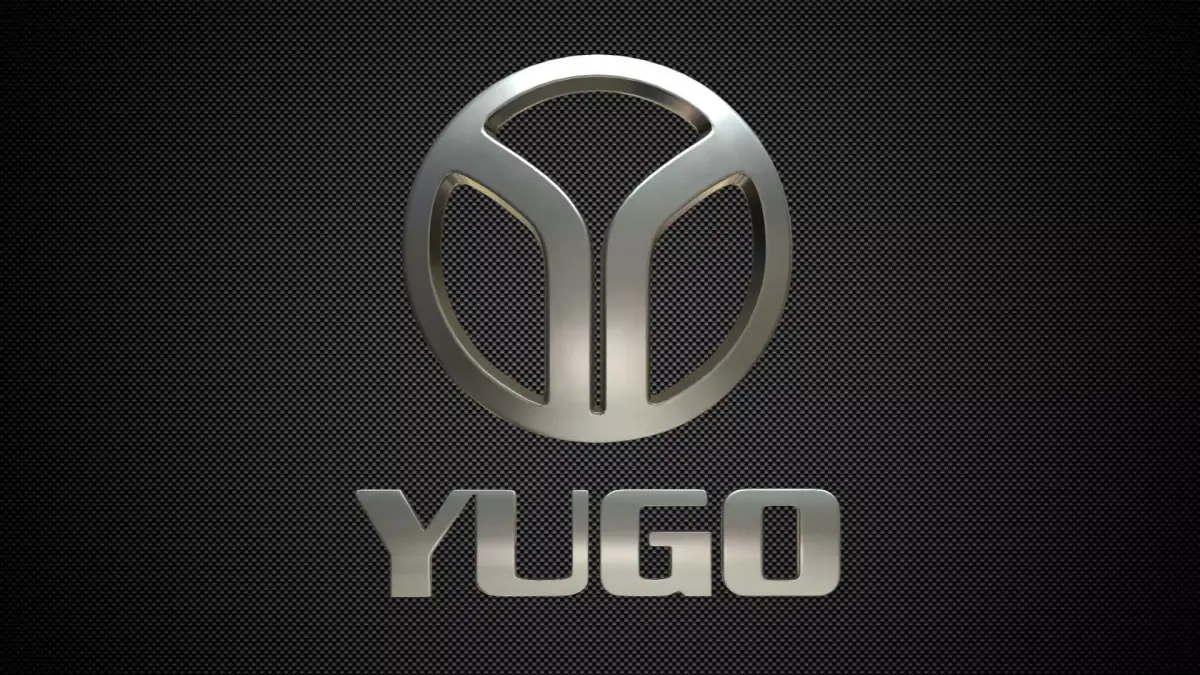 Yugo Logo 3D model by 3dlogoman