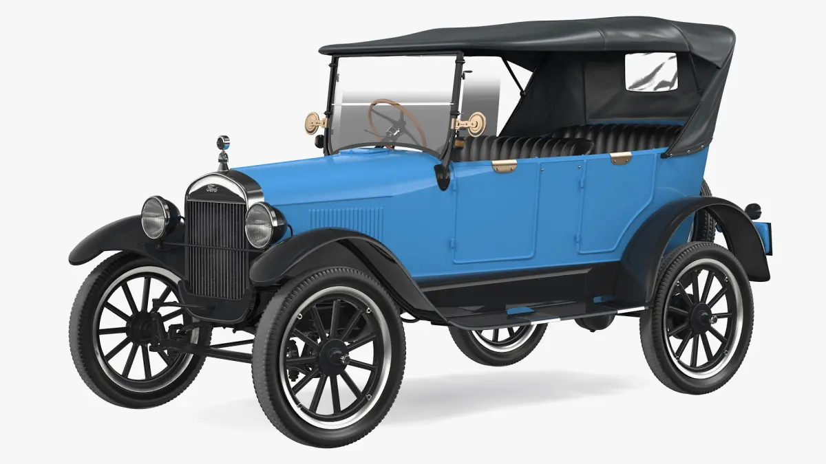 Classic Ford Model T 1926 3D model