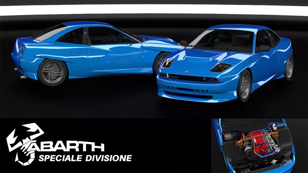 FIAT COUPE 20V TURBO Free 3D model