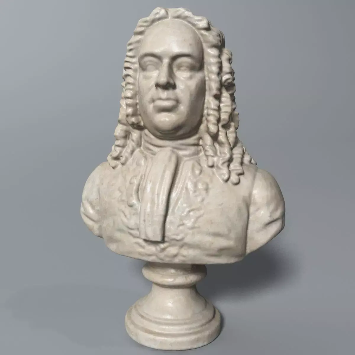 Handel Bust 3D model