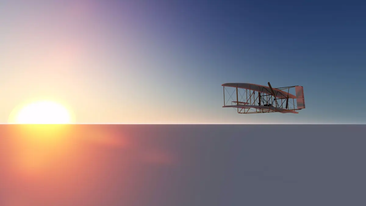 The Wright Flyer Free 3D model