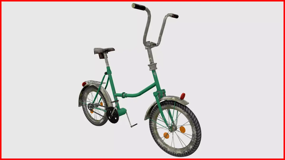 Bicycle Low-poly 3D model buy