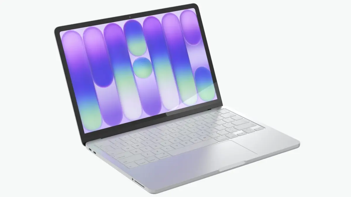 Apple MacBook Neo Silver 3D model