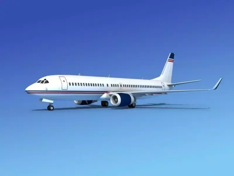 Boeing 737-800E Corporate 4 3D model