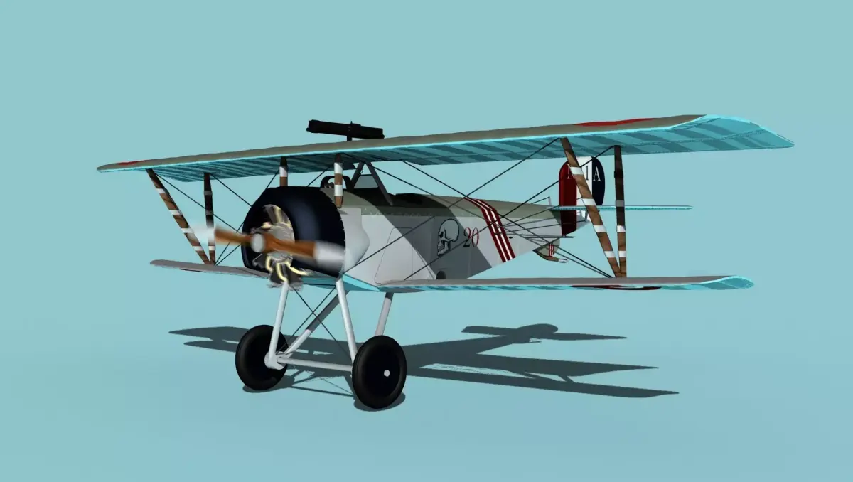 Nieuport 11 VHP V16 3D model