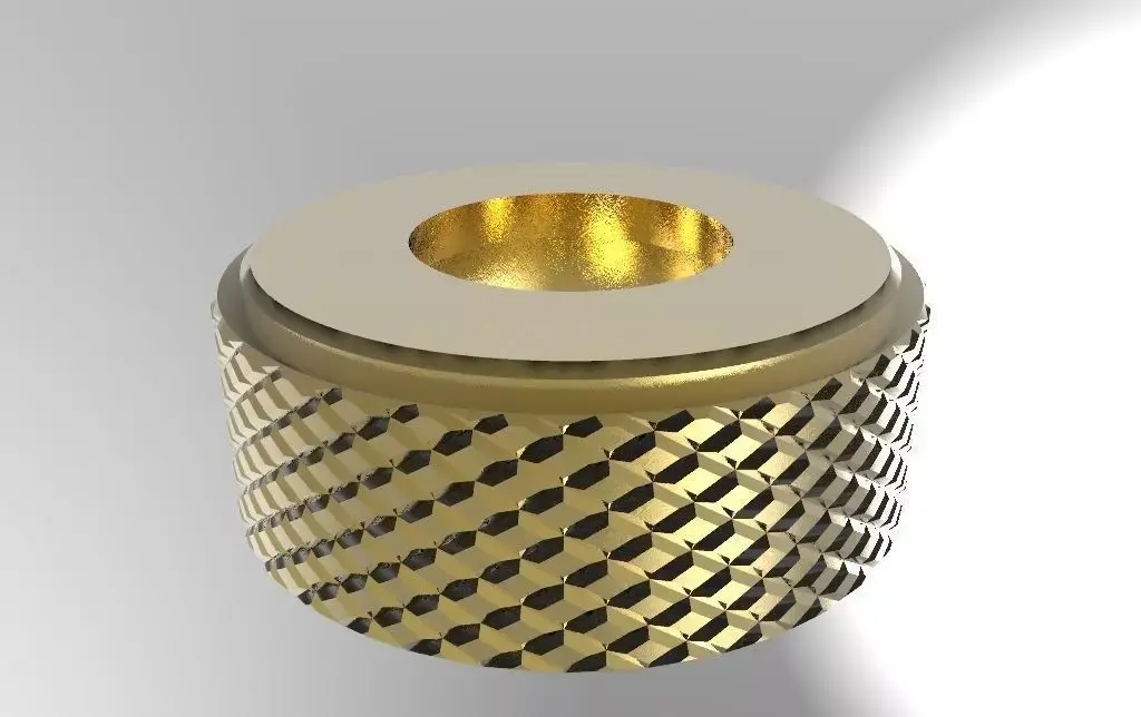 Knurling roller Free 3D model