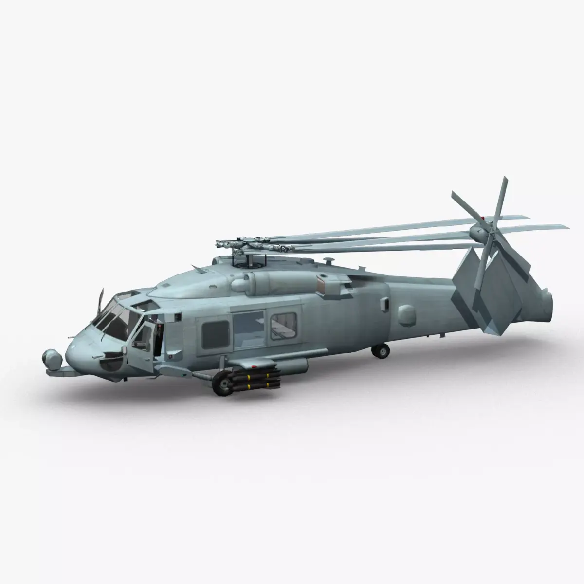 SH-60 Seahawk Low-poly 3D model