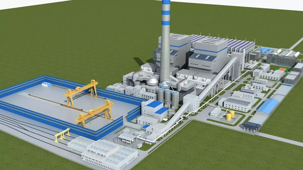 Power Station 2 3D model