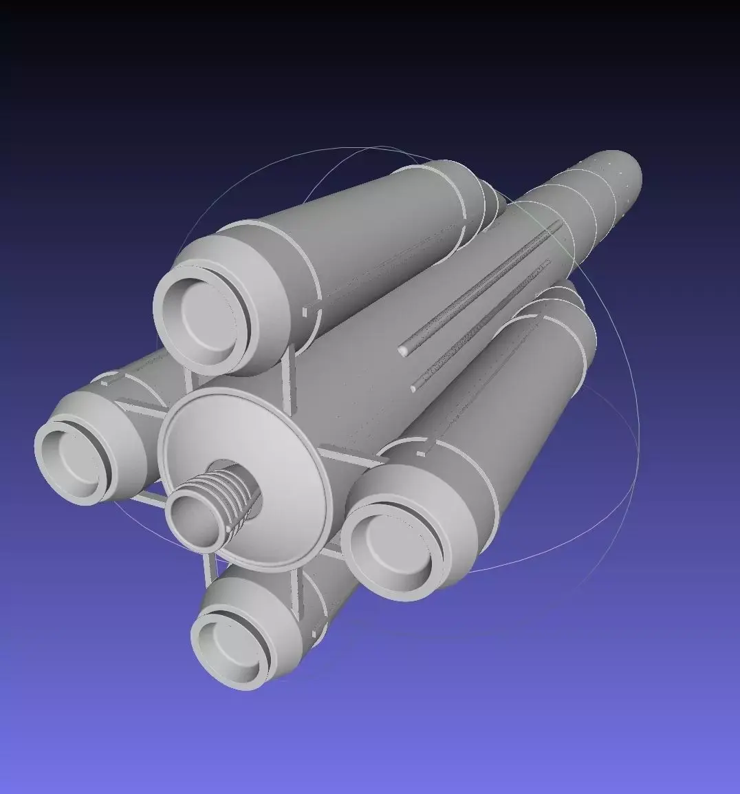 European Rocket Collection 3D Model Pack