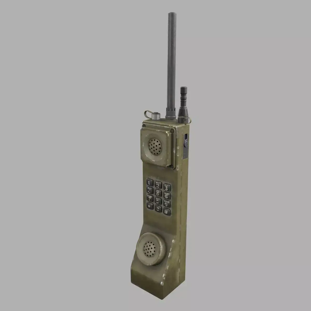 call in radio 3D model