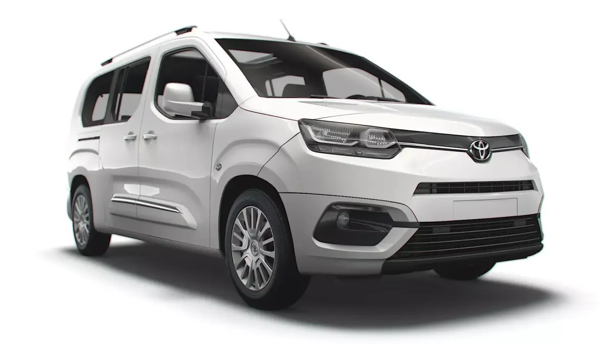 Toyota ProAce City Verso XL 2022 3D model