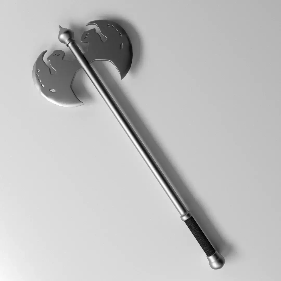 Double Dragon Battle Axe 3D model