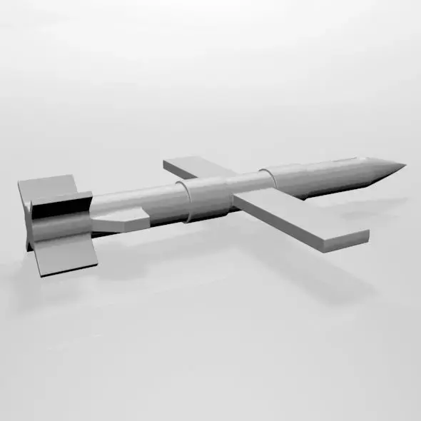 Missile 01 3D model