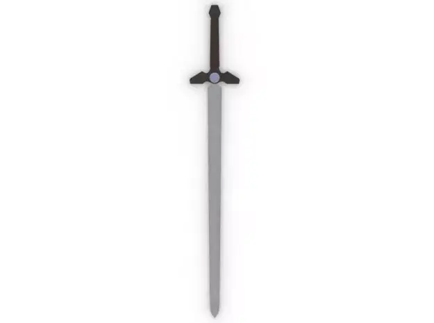 Long Sword Free low-poly 3D model buy