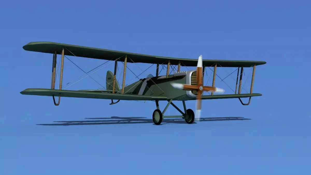 Airco DH-4 V04 US Air Mail 3D model