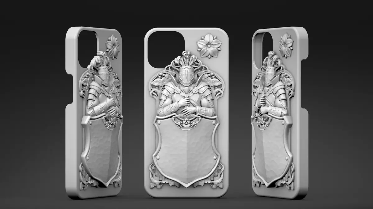 Iphone 13 Case - Knight 3D model