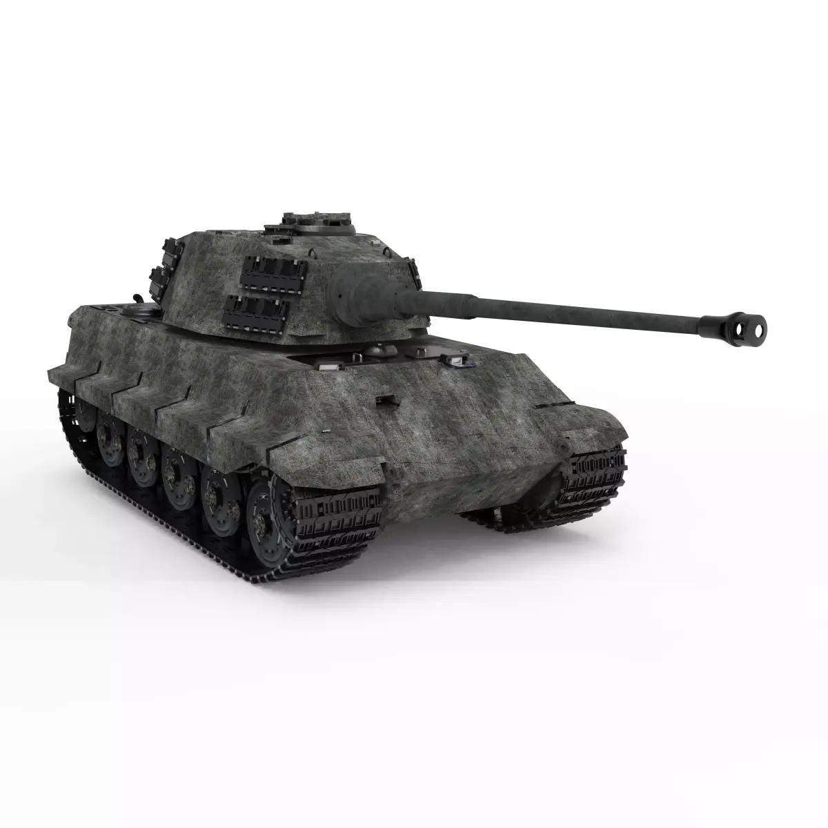 King Tiger 3D model
