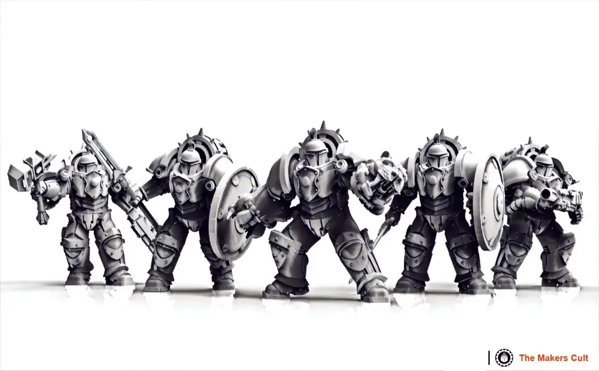 Black Knights - Paladin Squad 3D print model