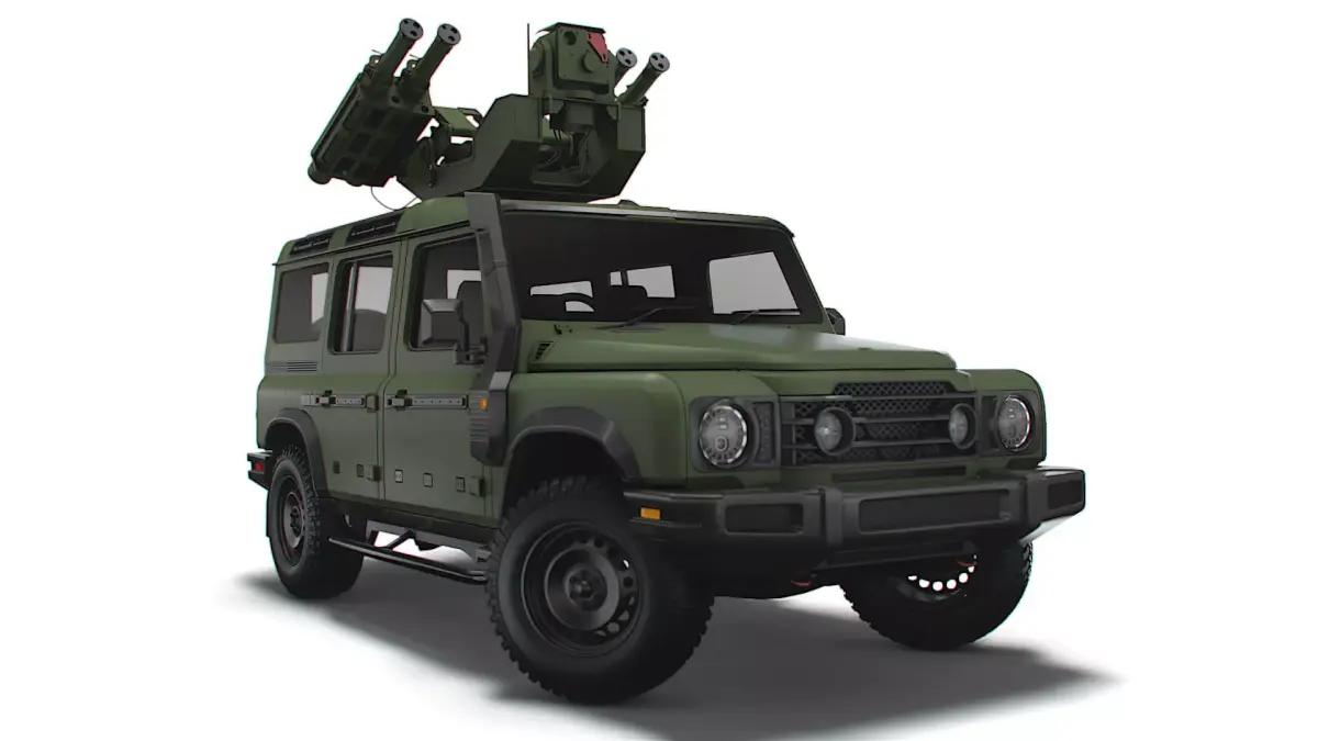 INEOS Grenadier Trialmaster Starstreak 2022 3D model