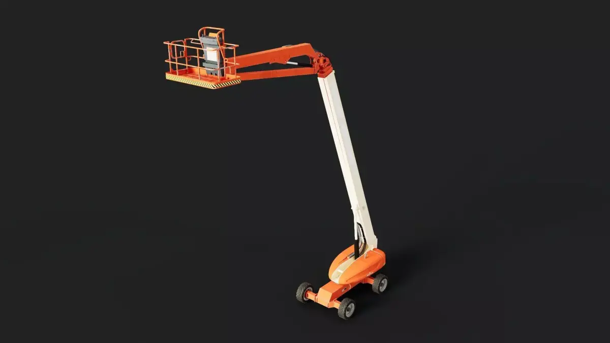 Telescopic Boom Lift 3D model