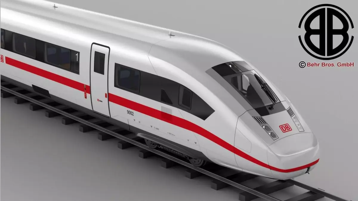 ICE 4 BR412 3D model purchase