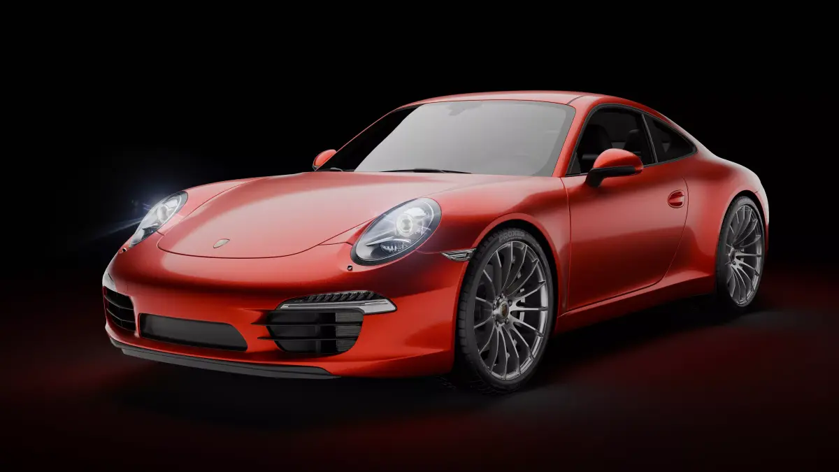 Porsche 911 Carrera 3D model purchase