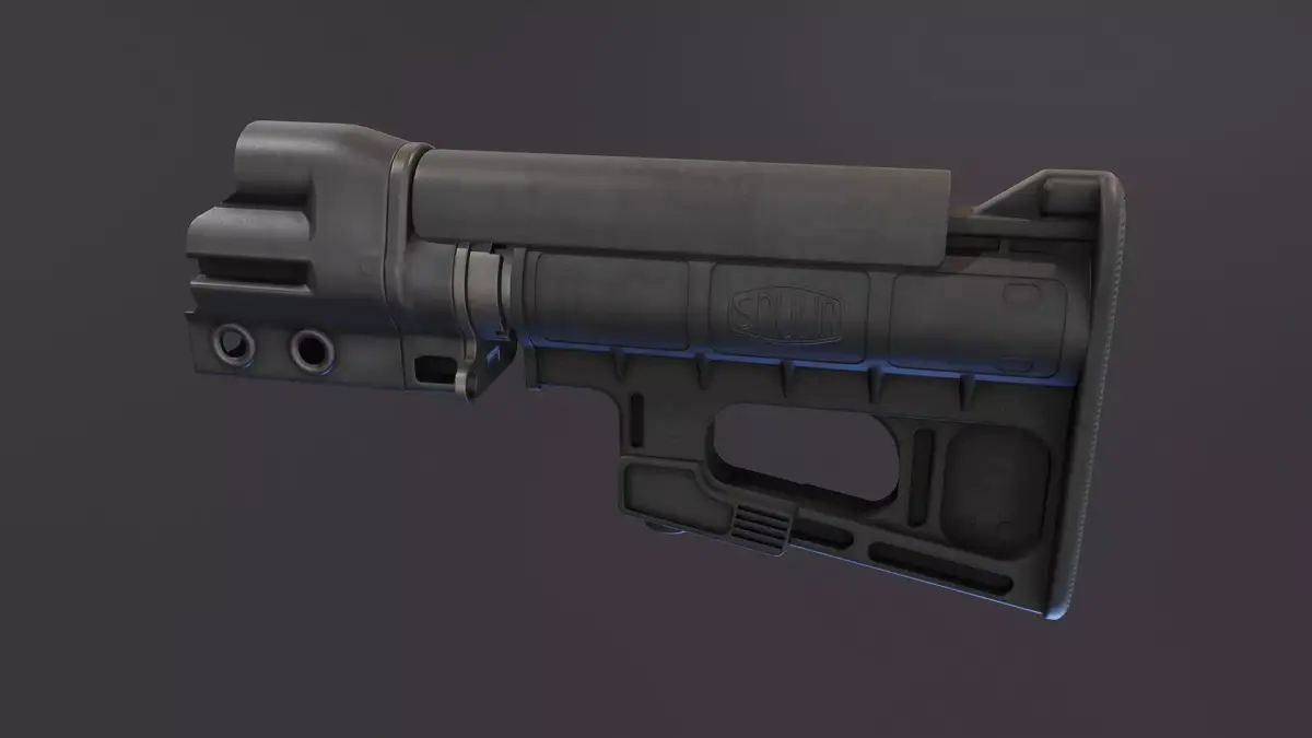 G3 R410 Stock Low-poly 3D model