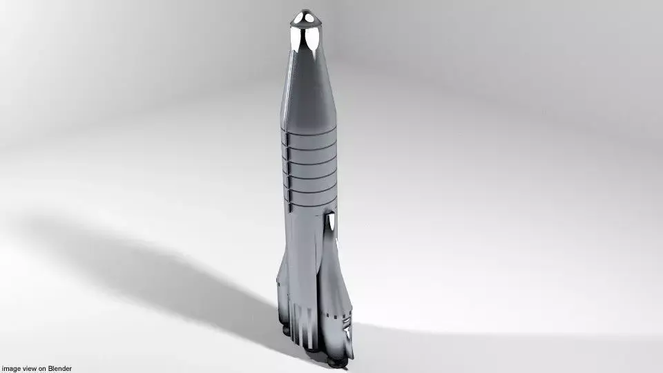 Rocket Missile - Atlas 3D model