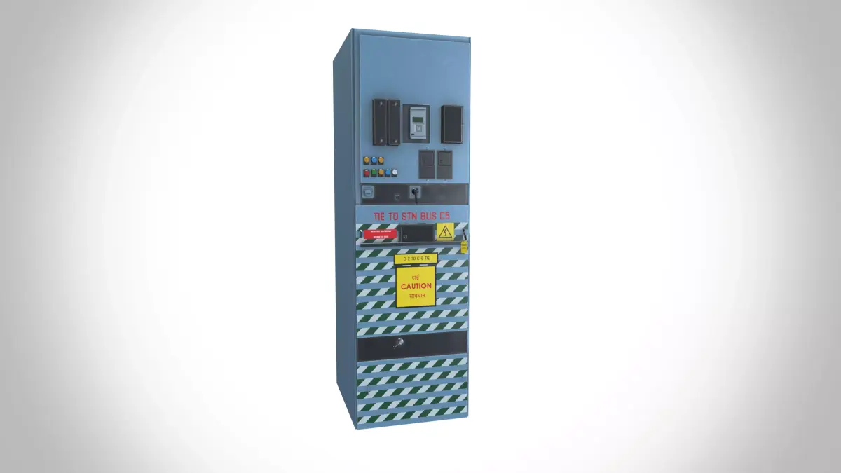 Electric fuse box 3D model