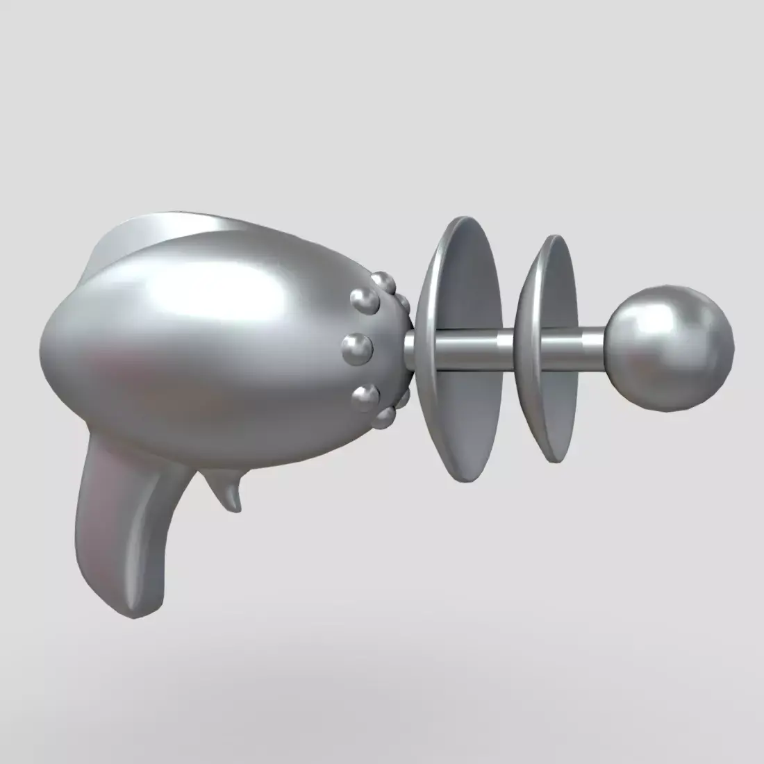 Laser Gun Low-poly 3D model buy