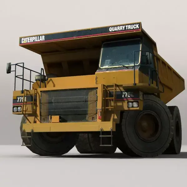 Dumper Truck Low-poly 3D model