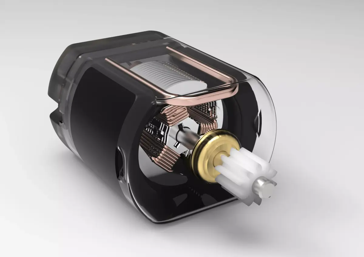 DC Electric Motor  SolidWork 3D model