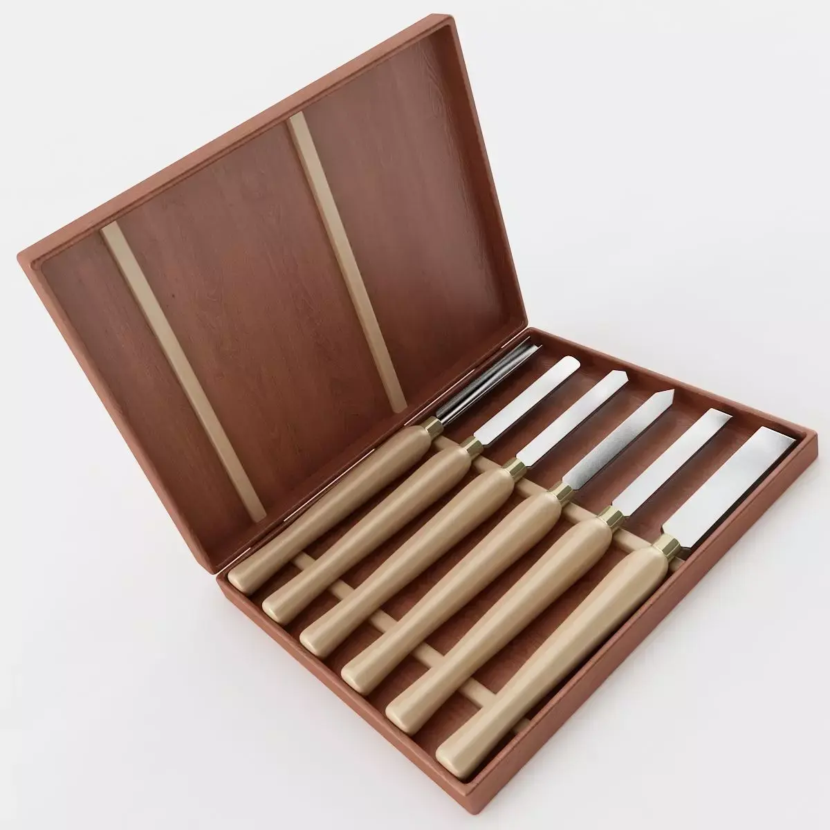 Lathe Chisel Set 3D model