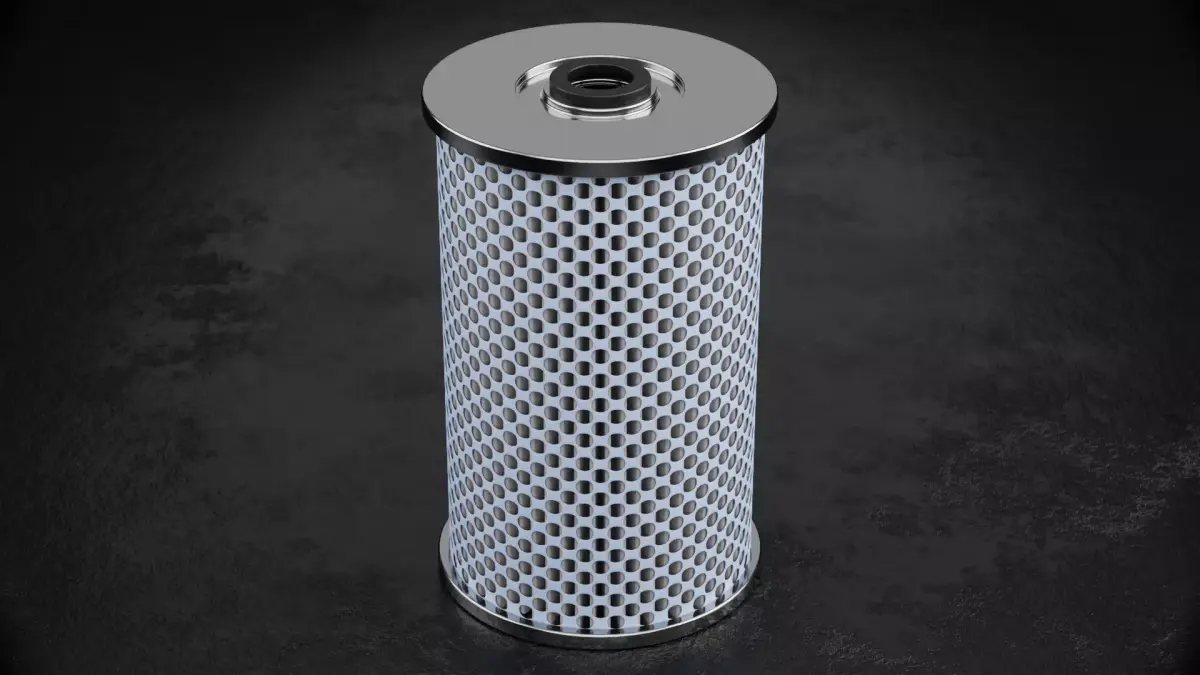 Car Filter Type I 3D model