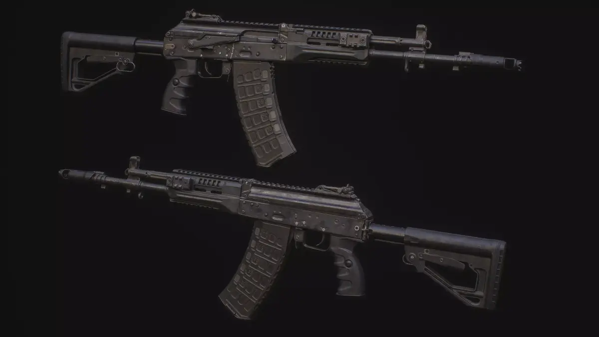 AK 12 Low-poly 3D model