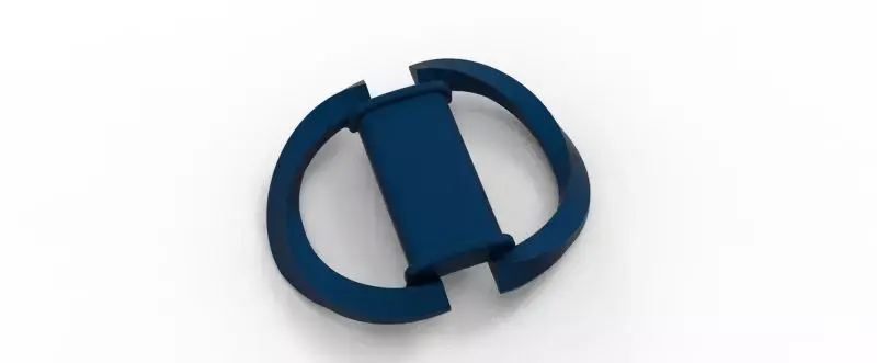 Horse Bit-Style Shoe Ornament 3D print model