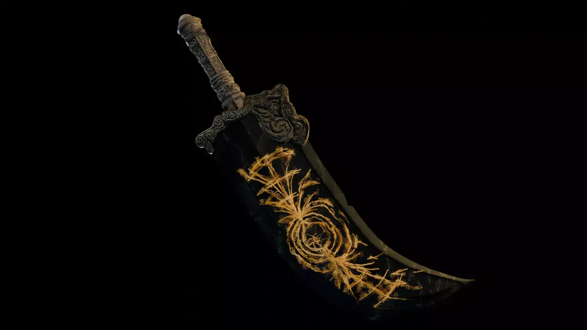 Radahn Starscourge Greatsword 3D model