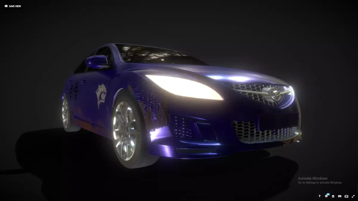 Mazda Car Free 3D model