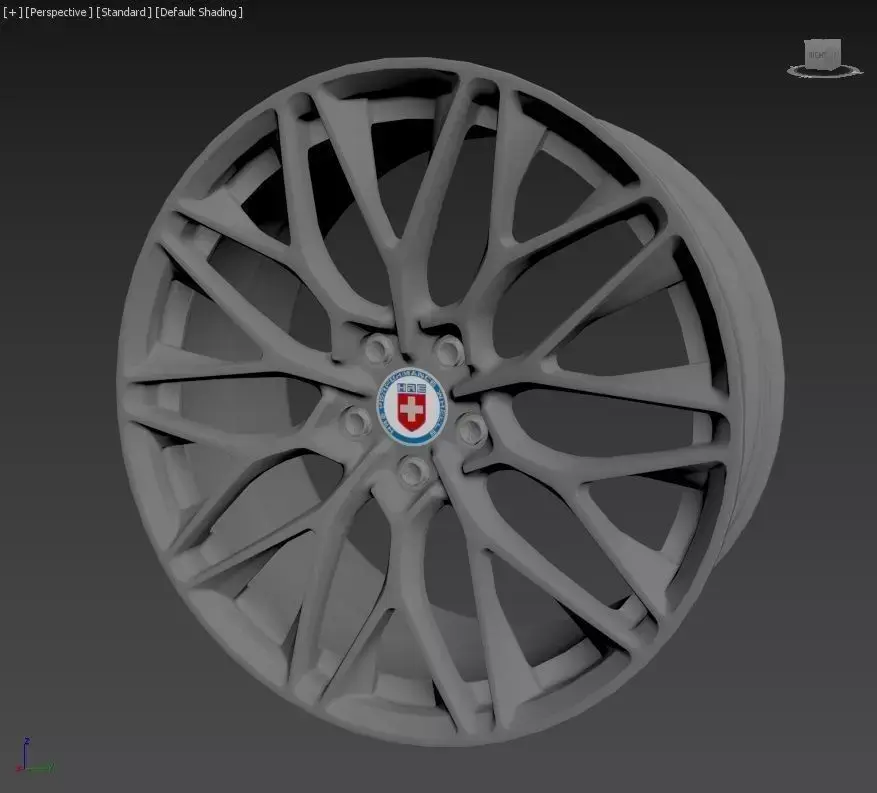 HRE P200 Monoblock Free 3D model