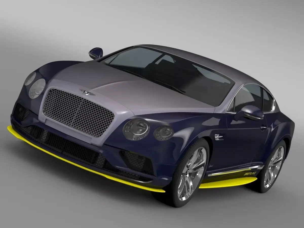   Bentley Continental GT Speed Breitling Jet Team Series 2016 3D model