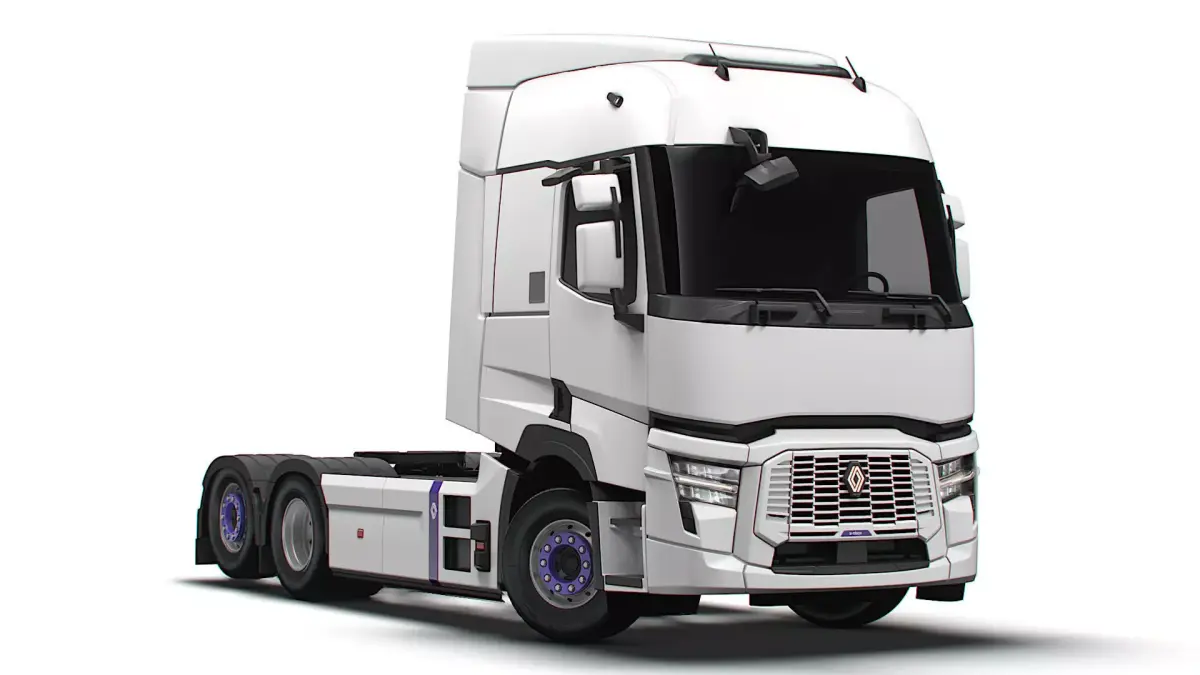 Renault E Tech T Tractor 6x2 2026 3D model