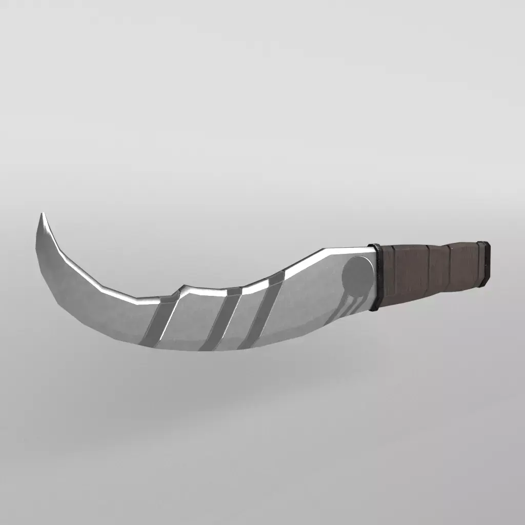 Knife 001 Free low-poly 3D model