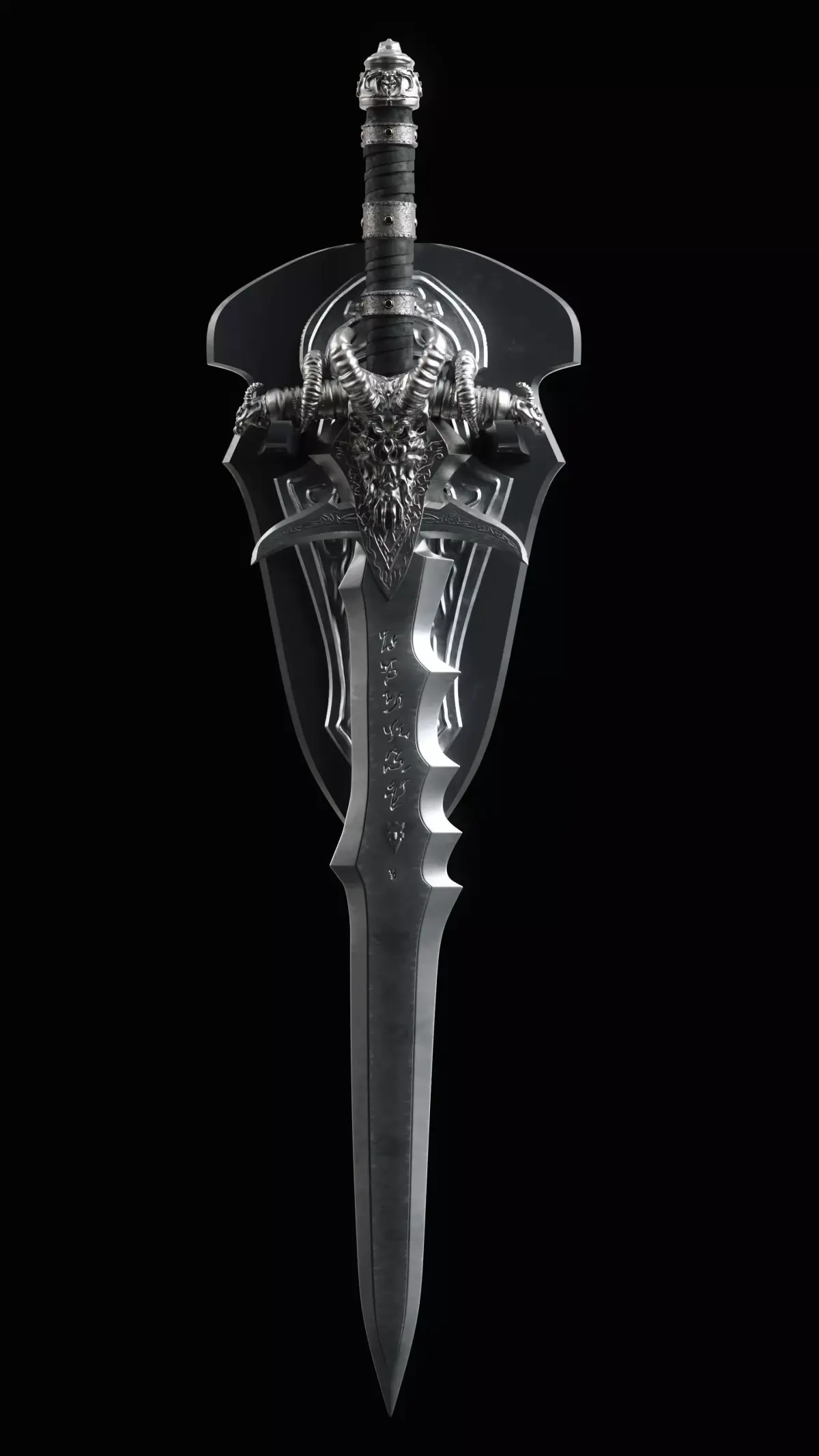 Frostmourne sword Free low-poly 3D model