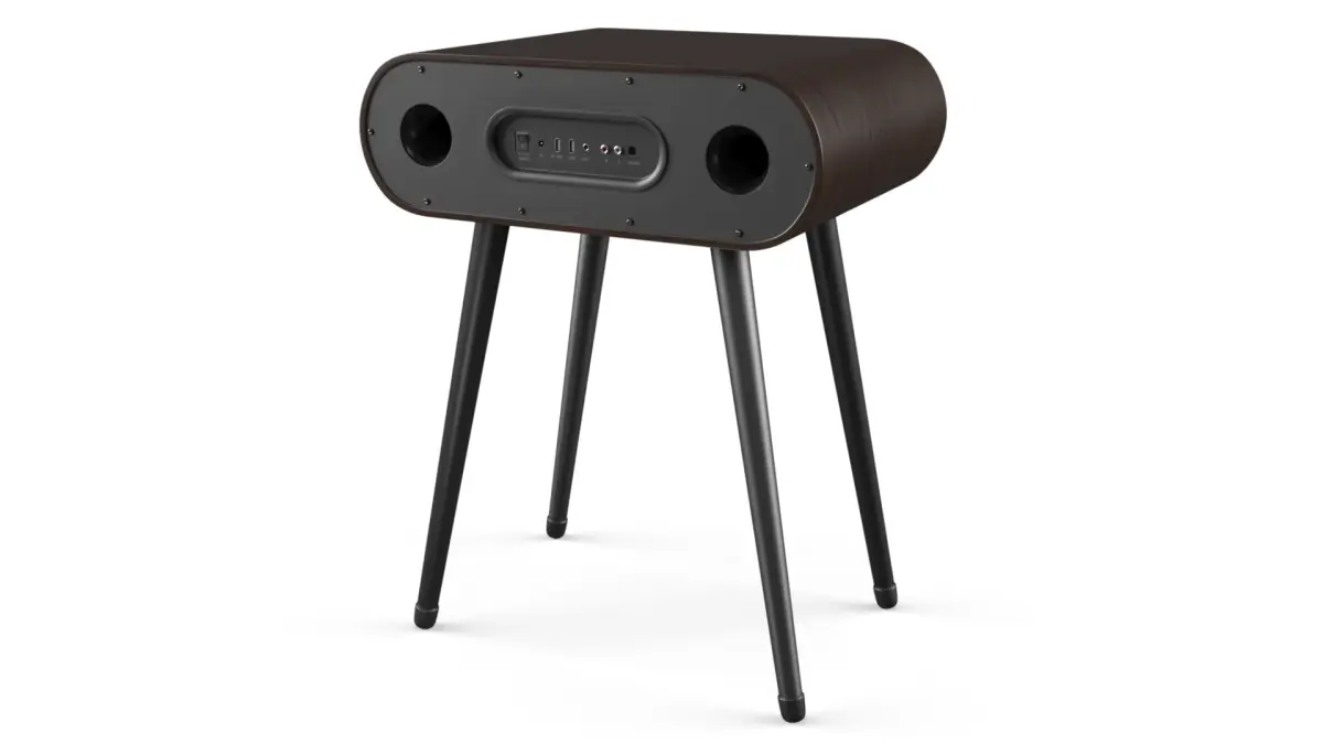 Smart Speaker Console Wood Brown 3D model