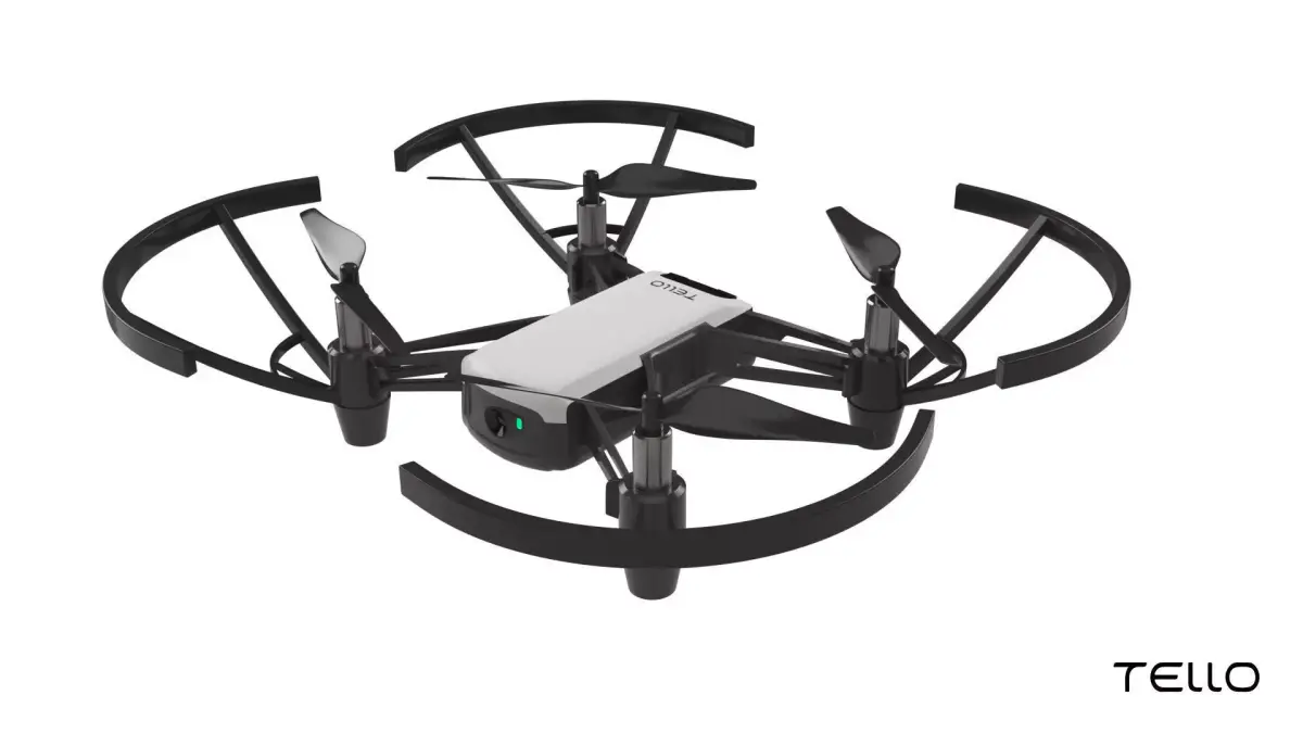 DJI Tello Drone 3D model Low-poly 3D model