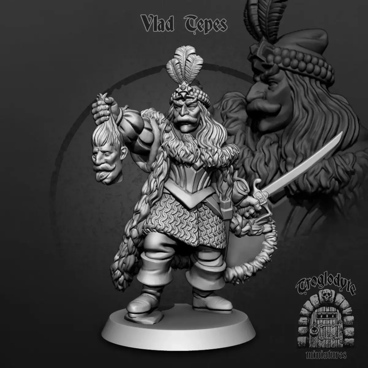 Vlad Tepes 3D print model