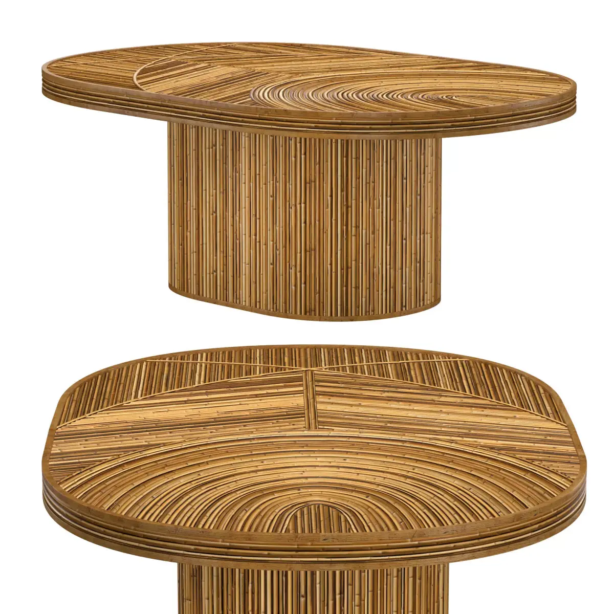 Coffee table fish 3D model