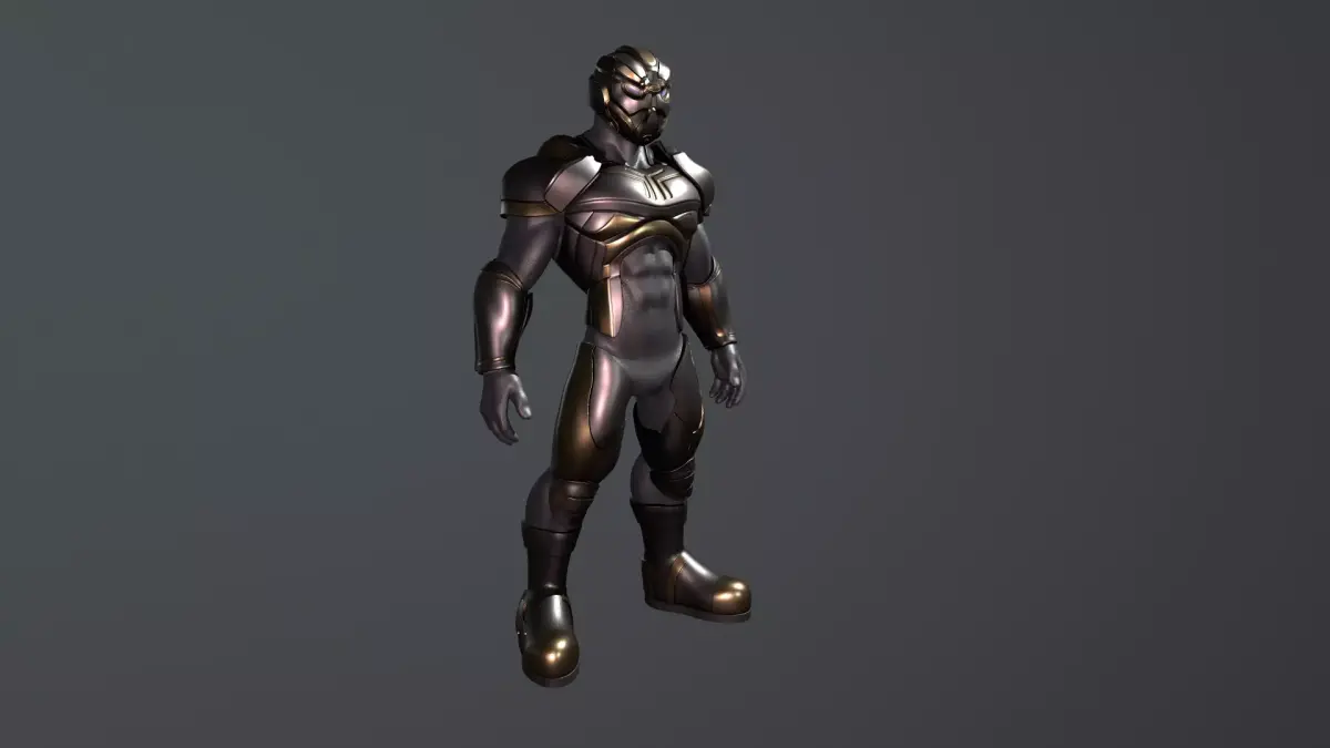 sci fi suit 3D model get